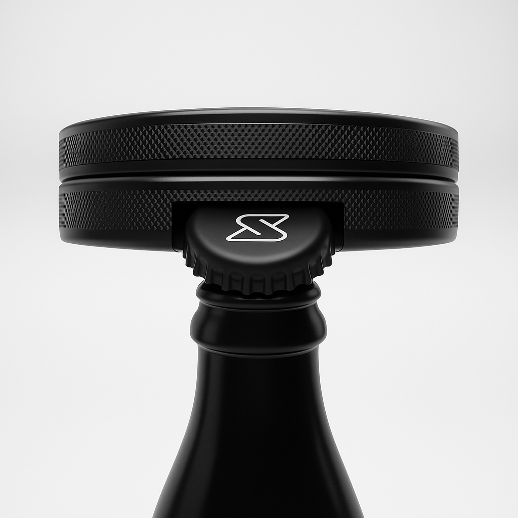 Syn Tin, Metal container for zyns with built-in bottle opener. Pouch storage container.